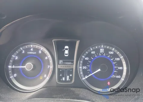 2013 Hyundai Azera из США, поврежденный, VIN KMHFG4JG2DA255253